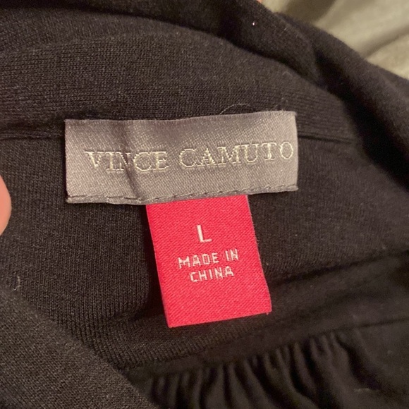 Vince Camuto large work tie in front black top - Picture 4 of 4